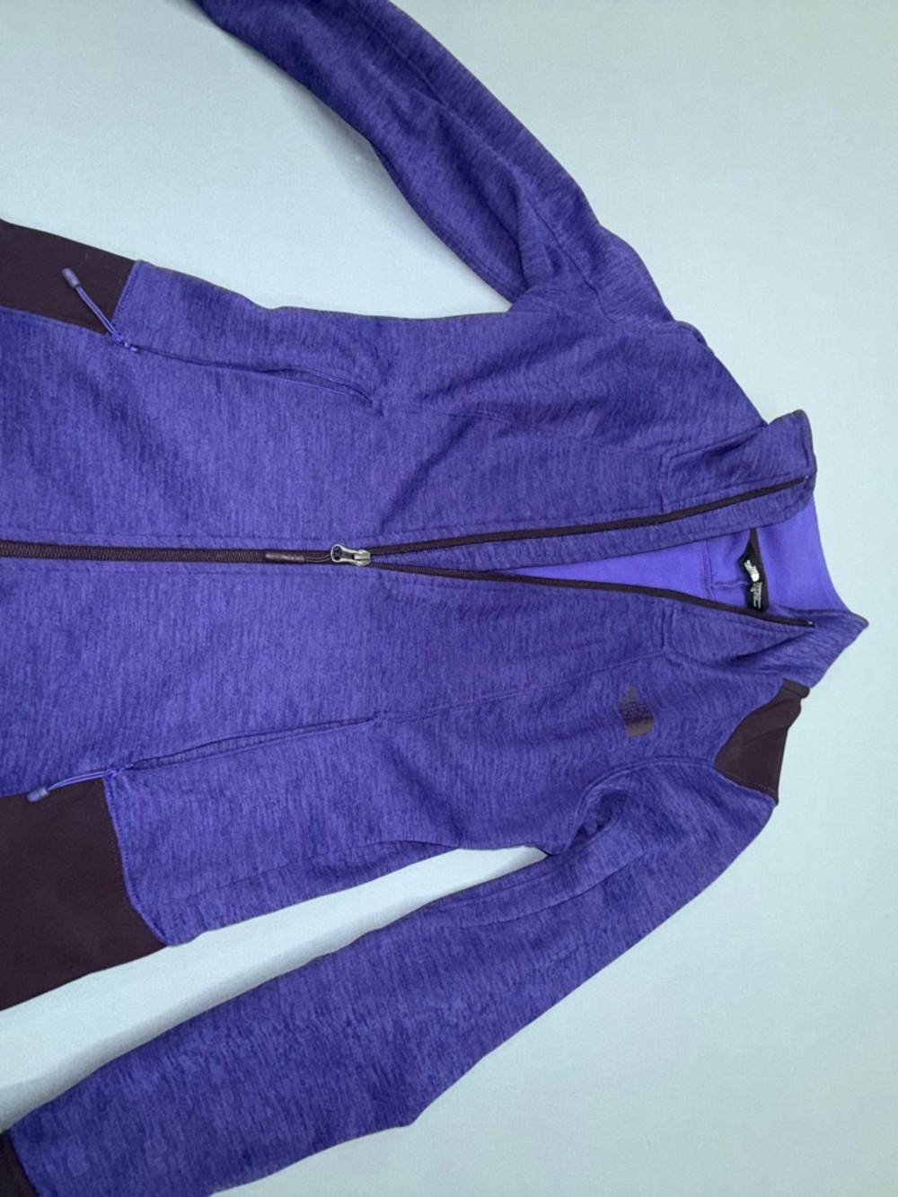 The North Face Women's Purple Full-Zip Bomber Jacket